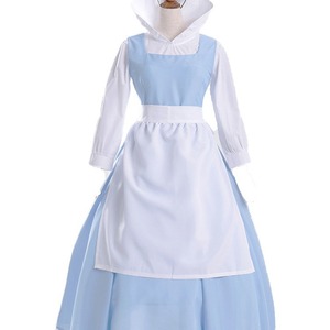 Disfraz de Bella de la Bella y la Bestia, Estilo Anime, para Mujer, Disfraz de Sirvienta para Fiesta de Halloween, Tallas S-XXL - Product Image 4