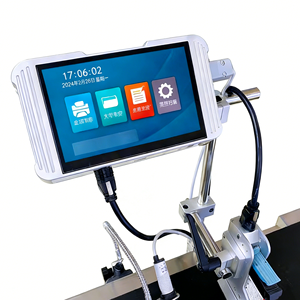 מכונת קידוד תאריכים אוטומטית לחלוטין לבקבוקים וקרטונים, מדפסת הזרקת דיו עם מסוע - Product Image 1