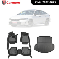 High Quality Car Floor Mat for Land Cruiser Car <strong>Accessories</strong> <strong>Best</strong> <strong>Selling</strong> Car Mat Use for <strong>Honda</strong> <strong>Civic</strong> 2022-2024