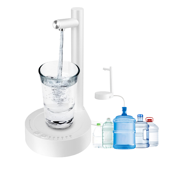 Новинка 2023, металлический Настольный автоматический дозатор для питьевой воды на 5 галлонов, стойка для бутылок, настольные дозаторы для воды