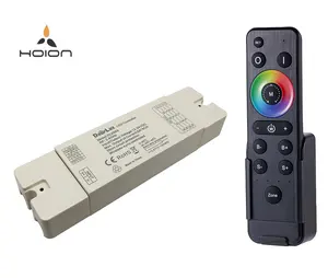 RF 2.4G DLV003 4 in 1 4 bölgeleri kablosuz DIM CCT RGB RGBW evrensel led şerit denetleyici