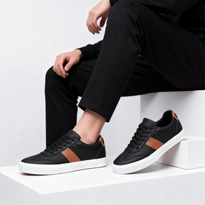 Chaussures décontractées basses pour hommes style coréen, color-block, respirantes en maille, rehaussantes, pour étudiants, collection Printemps 2026, idéales pour <span class=keywords><strong>l</strong></span>'automne - Product Image 2