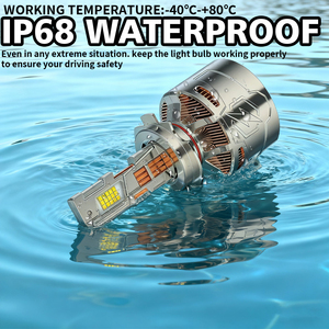 Prix d'usine 400W 40000LM 5080 15 puces X3 Ventilateur silencieux 9 tubes en cuivre Canbus Phare LED de voiture H1 <span class=keywords><strong>H3</strong></span> H7 H11 HB3 HB4 H4 6000K - Product Image 6
