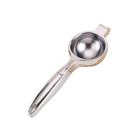 Huishoudelijke sinaasappelpers, filter, handmatige draagbare citroenpers, handmatige fruitpers, handmatige pers van zinklegering