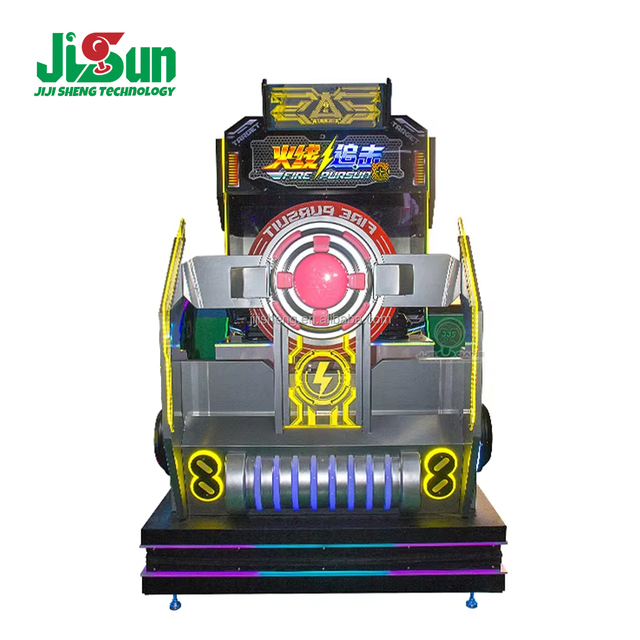55# LCD Large Laser Shooting Simulator Arcade Game Machine with Motion Effects Coin-operated Metal Construction 1 Year Warranty