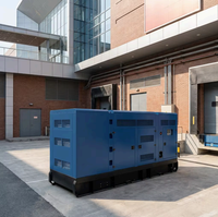 Groupe électrogène diesel silencieux en conteneur avec ATS, démarrage automatique, 50/60Hz, grande puissance, 220/380V