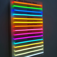 GLORIVA Ruban LED Néon Flexible en Silicone IP65, 3 Mètres, Coupable, DC12V, 10W/m, 100 LED/m, CRI90, 2700K, Dimmable, Garantie 2 Ans