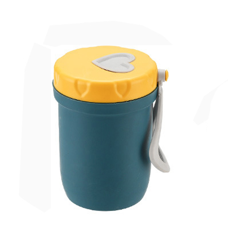 Taza verde oscuro