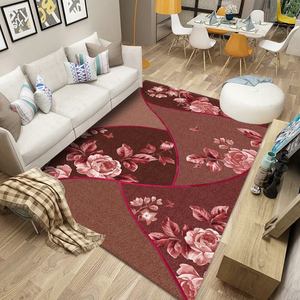 Impression 3D doux épais tapis microfibre tapis personnalisé tapis cristal velours tapis salon baie vitrée tapis - Product Image 3