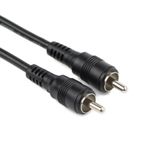 Adaptateur de câble audio RCA mâle-femelle XLR pour haut-parleur et microphone, matériau PVC, 19 cm