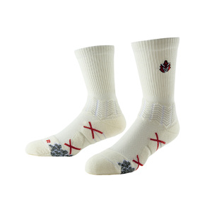 Biểu Tượng Tùy Chỉnh In Kỹ Thuật Số Thanh Niên Mùa Xuân Thấp Moq Bóng Rổ Crew Vớ Không Trượt Khăn Dưới Mắt Cá Chân Hỗ Trợ Thêu Logo - Product Image 2