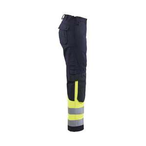 BLAKLADER - 718815128933C38 Pantalones inherentes multinorm para mujer Azul marino/Amarillo-EAN 7330509664063 ROPA DE TRABAJO RESISTENTE A LLAMAS - Product Image 4