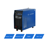Machine à souder à l'arc portable de qualité industrielle MMA Inverter 630A, machine à souder à l'arc manuelle