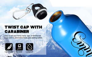 Botella de Agua de Aluminio y Acero Inoxidable Personalizada para Regalos Empresariales, Uso Deportivo al Aire Libre, Aislamiento Térmico - Product Image 3