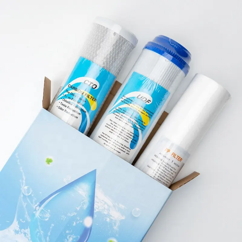 Supplier Water Filter Cartridge With 10 Inch PP CTO GAC For RO Water Filter Purifier System