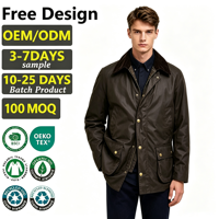 Veste de randonnée classique pour homme avec logo personnalisé, résistante au vent, fermeture éclair, pour le printemps et l'automne