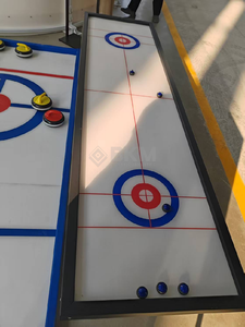 Hot Bán Xách Tay Tự Bôi Trơn Tổng Hợp <span class=keywords><strong>Ice</strong></span> Curling Rink Làn Đường Với Curling Đá - Product Image 4