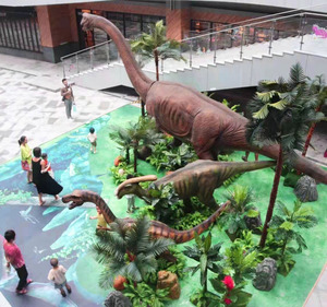Realistico modello di dinosauro elettronico in Parco dei Dinosauri - Product Image 5