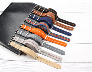 Lionorm สายนาฬิกาไนลอนยืดหยุ่นได้22มม. 20มม. 18มม. - Product Image 2