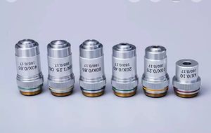 4x 10x 20x 40x 60x <span class=keywords><strong>100x</strong></span> 현미경 계획 무색 오일 침지 대물 렌즈 - Product Image 2
