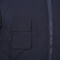 Dernière conception de veste matelassée sans manches personnalisée, vêtements d'extérieur rembourrés pour hommes