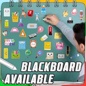 Imanes de Papel Educativos con Diseño de Dibujos Animados para la Gestión del Aula, Ecológicos, Impermeables, 36 Piezas, para Maestros, Imán para Refrigerador - Product Image 3