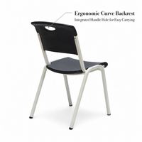 Chaise d'événement bicolore contemporaine antidérapante ODM pour l'emballage postal, l'intérieur et l'extérieur, idéale pour les jardins, les cours, les balcons, les halls et les bureaux