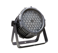 Équipement de scène DJ professionnel 200W à succès, éclairage de scène LED Par étanche IP65 à économie d'énergie 54x3W, émission RGBW DMX512
