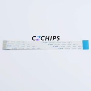 ZX-FFC1.0-F-10048-14P FFC Cable (Flexible Flat Cable) P=1mm Connector 14P 1mm Reverse 10cm - Product Image 1