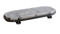 Mini Barra de luz LED de advertencia estroboscópica para vehículo de emergencia, soporte magnético para techo HSM646