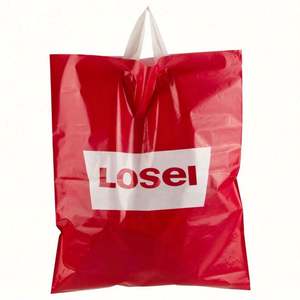 Bolsas de Plástico Personalizadas para Compras, Bolsa de PE Reciclable con Asa - Product Image 2