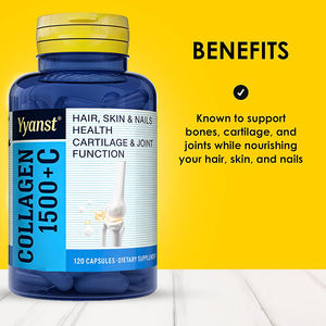 Capsules molles de collagène, vitamine C, biotine et calcium de haute qualité, marque privée, favorisent la santé osseuse et améliorent l'immunité - Product Image 2