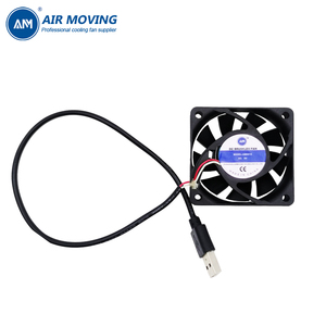 Ventilateur axial de refroidissement DC 6015 5000 tr/min 2,4 pouces 60x60x15mm 5V avec roulement hydraulique, ventilateur DC sans balais 60mm, connecteur USB, longueur de câble 30cm - Product Image 2