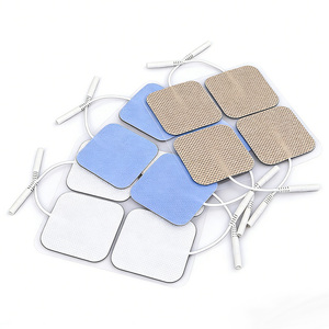 Elektroda Gel Pengganti Elektroterapi yang Dapat Digunakan Kembali, Perekat Sendiri, untuk <span class=keywords><strong>Unit</strong></span> EMS <span class=keywords><strong>TENS</strong></span>, Pijat Tubuh, dan Penggunaan Tubuh - Product Image 2