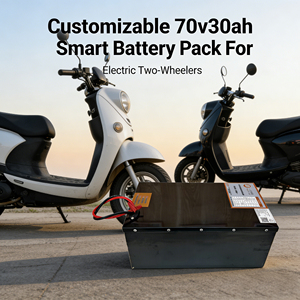 72Vバッテリー カスタマイズ可能 72V 30Ah LiFePO4、2/3輪電動自転車用統合BMS搭載 - Product Image 6
