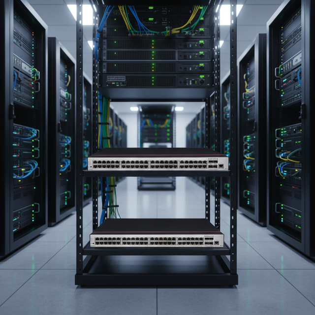 Cheap Price S5735S-L48P4X-A1 Enterprise Network Switch 48*10/100/1000BASE-T Ports 4*10GE SFP+ Ports Support POE
