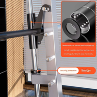 Rack de musculation multifonctionnel en acier, équipement de fitness, entraînement complet de la force, machine Smith