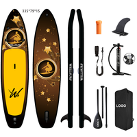 Planche à pagaie gonflable Weihai Factory Sup Board 11'/335cm avec impression intégrale et accessoires de haute qualité