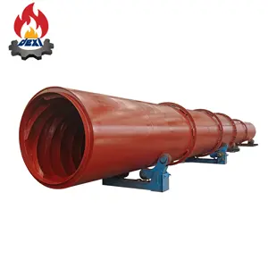 Cassava Rotary Dryer Cassava Starch Dryer Drum Drying Equipment Biomass Fuel Carbon Steel