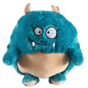 Offre Spéciale coloré arc-en-ciel licorne mains chaudes en peluche jouet hiver mains chaudes puffer monstre poupée peluche pour filles garçons - Product Image 1