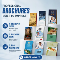 Impression personnalisée de catalogues et brochures A5 avec reliure agrafée – Livrets professionnels et catalogues d'art sur mesure