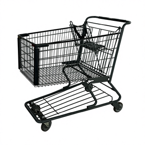 テクニビルト 3541 スーパーマーケット ショッピングカート、アメリカンスタイル 178L 食料品店 ショッピングカート - Product Image 1