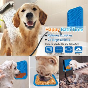 Zmaker personnalisé chien lécher tapis chat mangeoire lente lécher Pad avec ventouses Puzzle chien lent Silicone chien lécher tapis - Product Image 4