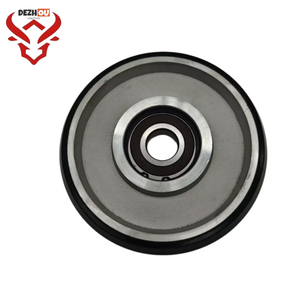 ล้อรองรับรองเท้าฟูจิตะ รุ่น 200*38*6306 พร้อมตุ้มถ่วงน้ำหนัก 130*24*6304 สีดำ/เงิน - Product Image 1