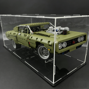 Stylish Eco-Friendly Acrylic <b>Display</b> <b>Case</b> with Black Base for Model Car Collection Pre-Assembled - Product Image 4