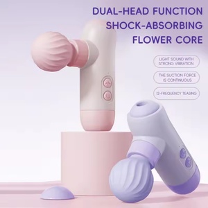 Hot Sale Massage Gun <b>Vibration</b> Sex Toy Breast Sucking Toy Suck Masturbation Device Tease Adult Sex Toys - Product Image 2