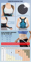 Correcteur de posture intelligent réglable sur mesure en gros, confortable et respirant, avec soutien dorsal en matériau composite