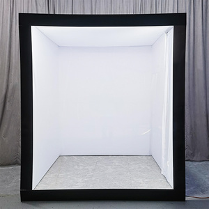 2025 Chất lượng cao hộp xách tay Photo Booth tông với phụ kiện miễn phí tùy chỉnh Acrylic gương Photo Booth hộp - Product Image 4