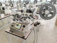 Machine de découpe automatique de tissu textile de table compacte UGS2050A, découpeuse de ruban en nylon taffetas informatisée