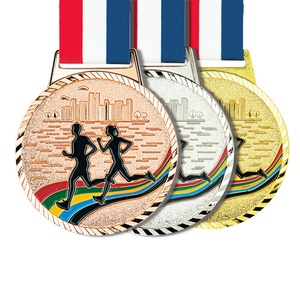 Oneway Wholesale Zinc Alloy Metal Award Gold Sports Medals Custom Logo Cricket Soccer Badminton Football <b>Basketball</b> Tennis - Product Image 3